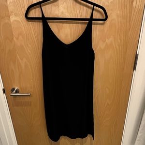 Topshop Black Tank Dress